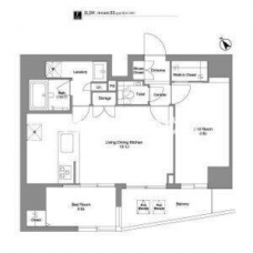 BPRレジデンス田端の間取り図