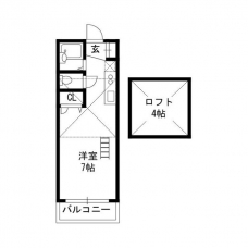 ヴィラアルフォンスＹＳの間取り図