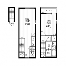 ミハス成増の間取り図