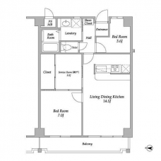 ソシエ西池袋の間取り図