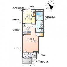 ワイユーハイムの間取り図