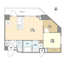 ルネサンスコート文京白山の間取り図