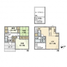 東京都板橋区西台２丁目の間取り図
