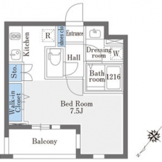 ＬａＤｏｕｃｅｕｒ巣鴨Ｅａｓｔの間取り図