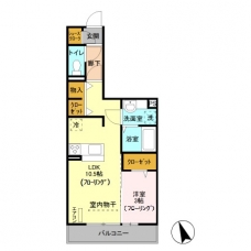 セピアヒルズの間取り図