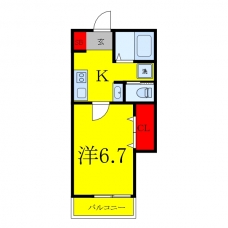 プティ・ルージュの間取り図