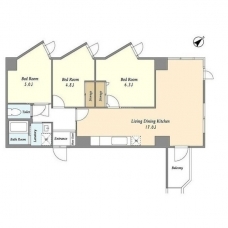 ザ・クレストの間取り図