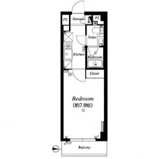 Ｒｉｓｉｎｇ　ｐｌａｃｅ　西新井の間取り図