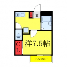 カオパレスNo.23の間取り図