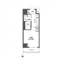 ルクレ上野の間取り図