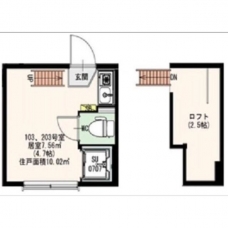 ハイリバー池袋の間取り図