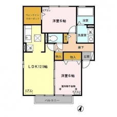 フレシール　Ａの間取り図