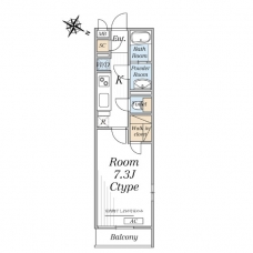リブリ・南与野Ⅱの間取り図