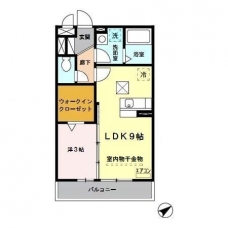 ヴィーブル浦和の間取り図