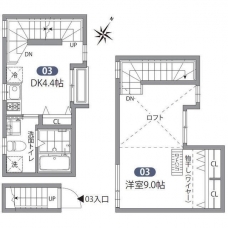 グランエッグス新大塚Wの間取り図