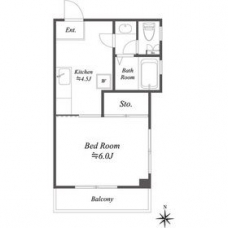 セラビハイツの間取り図