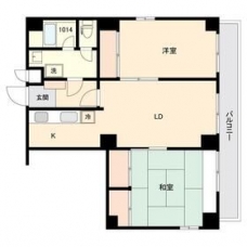 日神パレステージ東長崎の間取り図