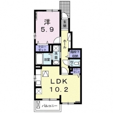アルモニー　ヒルの間取り図