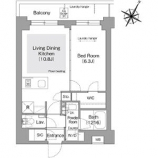 コンフォリア・リヴ文京護国寺の間取り図