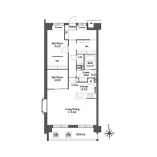 コンフォリア高島平の間取り図