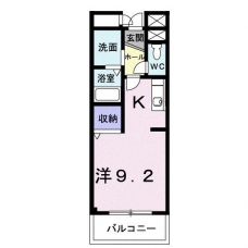 ロータス　ブルーの間取り図