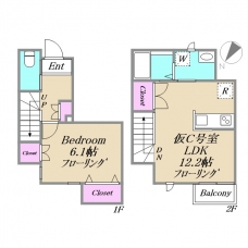 Ｊ・ＵＲＢＡＮ赤塚の間取り図