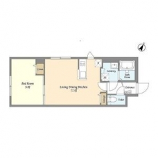 タスキsmart新大塚Ⅱの間取り図