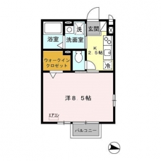 ダンヒル　壱番舘の間取り図