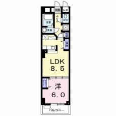 メゾンド・シャルマンの間取り図