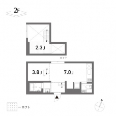 COLLAGE HOUSEの間取り図