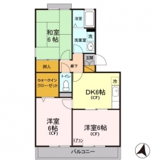 ジュネスの間取り図