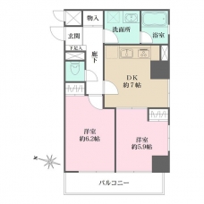 藤和シティコープ飛鳥山公園の間取り図