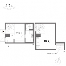 COLLAGE HOUSEの間取り図