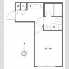 ルーデンス本蓮沼Ⅱの間取り図
