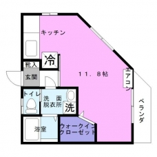 イクエハイツの間取り図