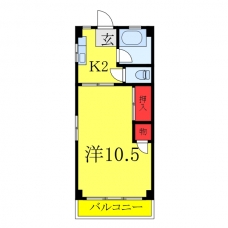 ムラカミ川口ビルの間取り図
