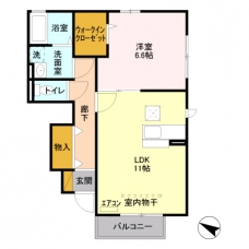 センシアの間取り図