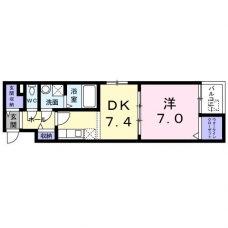 Ｋ．ＯレーベンⅡの間取り図