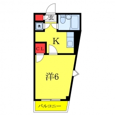 クレストカスガの間取り図