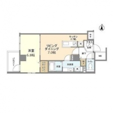 コスモグランス東日暮里の間取り図