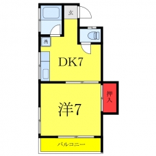 ローズハウスの間取り図