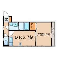 双桜館の間取り図