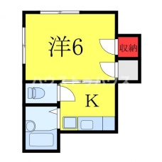 柿沼荘の間取り図