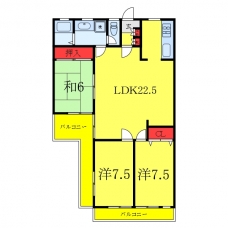 ベルカントビルの間取り図