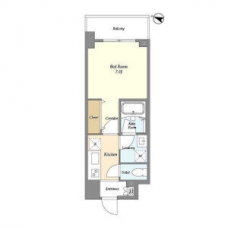 ＵＲＢＡＮＬＩＮＫ護国寺の間取り図