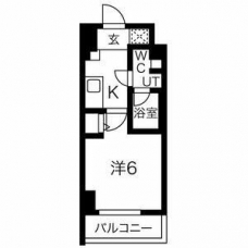 スパシエロッサ池袋の間取り図