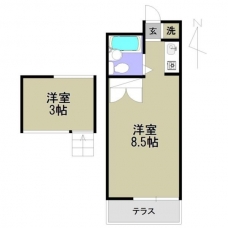 ＢＯＸＨＯＮＤＡの間取り図