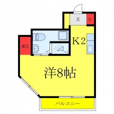 谷田貝ビルの間取り図