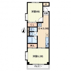 ファミール飛翔の間取り図