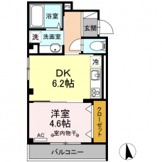 クロワール池袋本町の間取り図